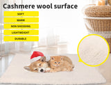 PaWz Pet Bed Heated Dog Cat Soft Mattress Cushion Pillow Mat L PaWz