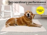PaWz Pet Bed Heated Dog Cat Soft Mattress Cushion Pillow Mat L PaWz