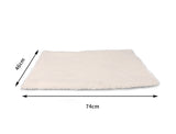 PaWz Heated Pet Bed Heating Pad Dog Beds Bedding Soft Mattress Cushion Pillow M PaWz