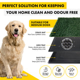 Pet Basic Portable Dog Potty Trainer 3 Layer System Odour Resistant 76 x 50cm Petsleisure